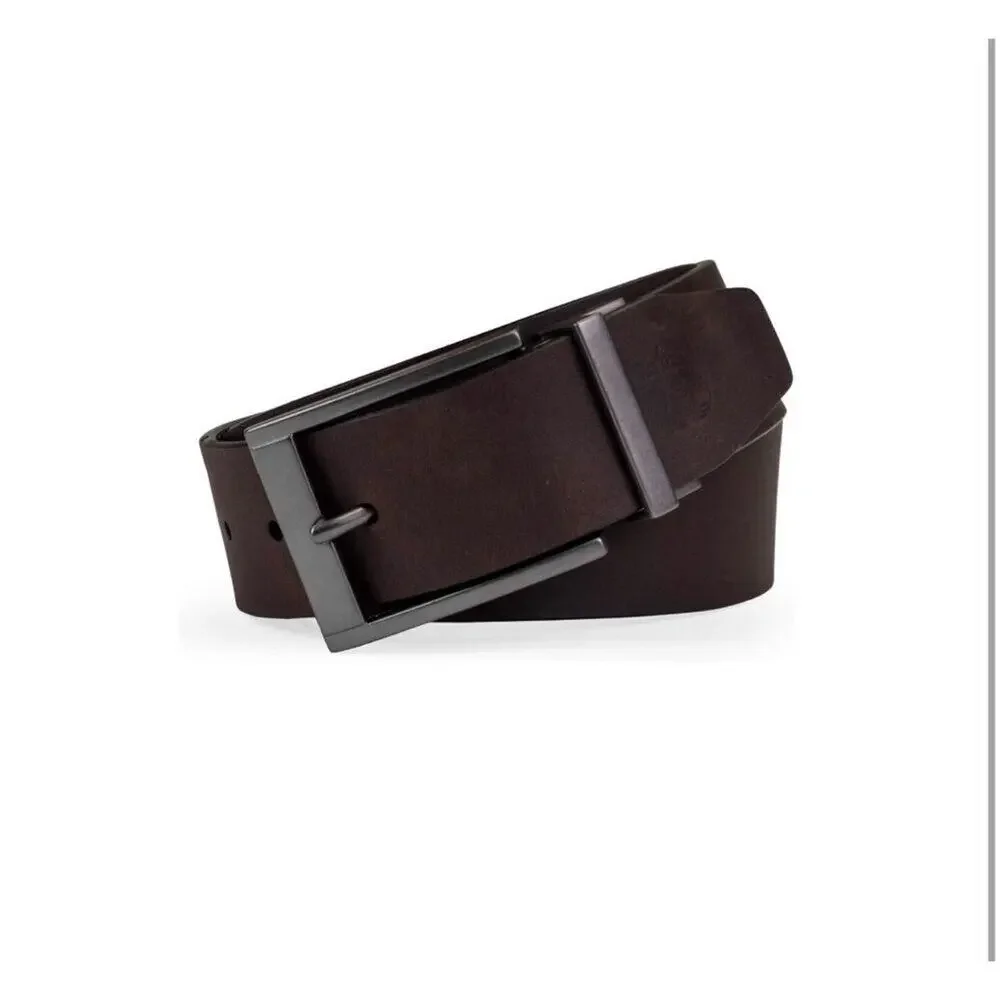 Timberland Men's Belt sz 44” Reversible Leather Belt NEW #K151